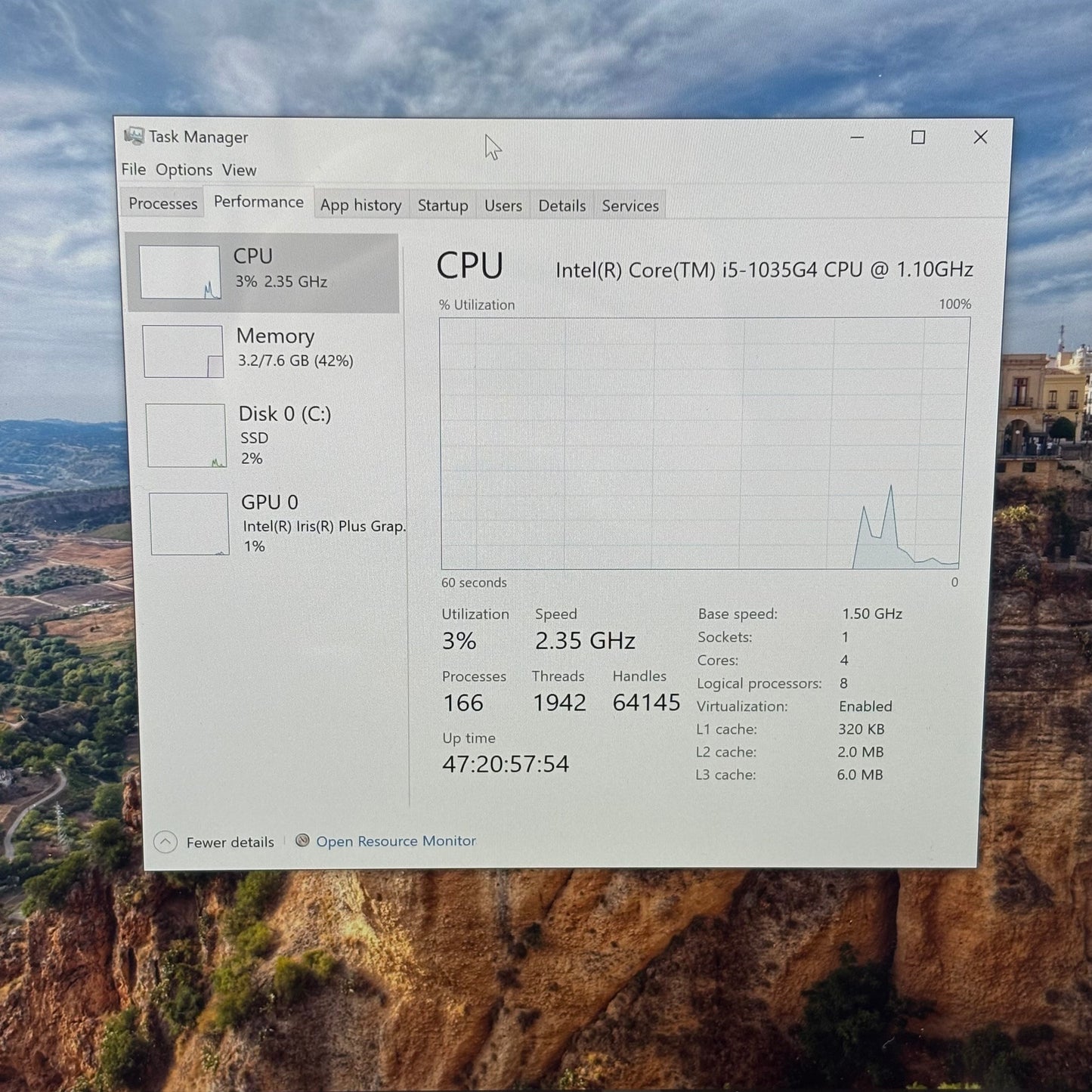 Microsoft Surface Pro 7 12.3" i5-1035G4 2.4GHz 8GB RAM 128GB SSD(With Keyboard)