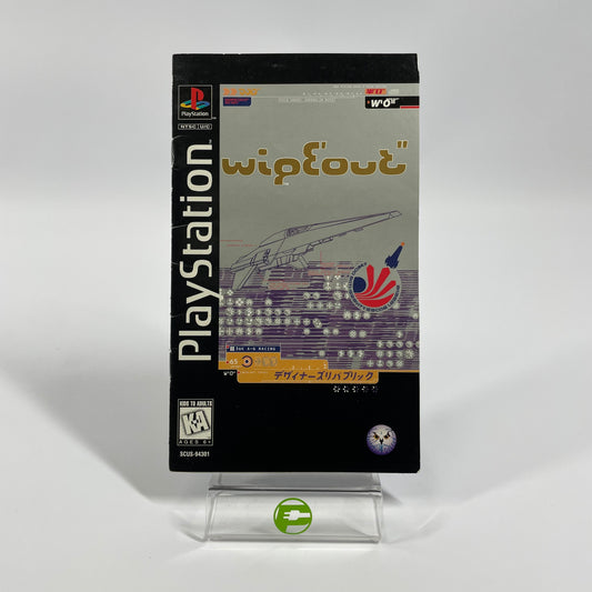 Wipeout [Long Box] (Sony PlayStation 1 PS1, 1995)