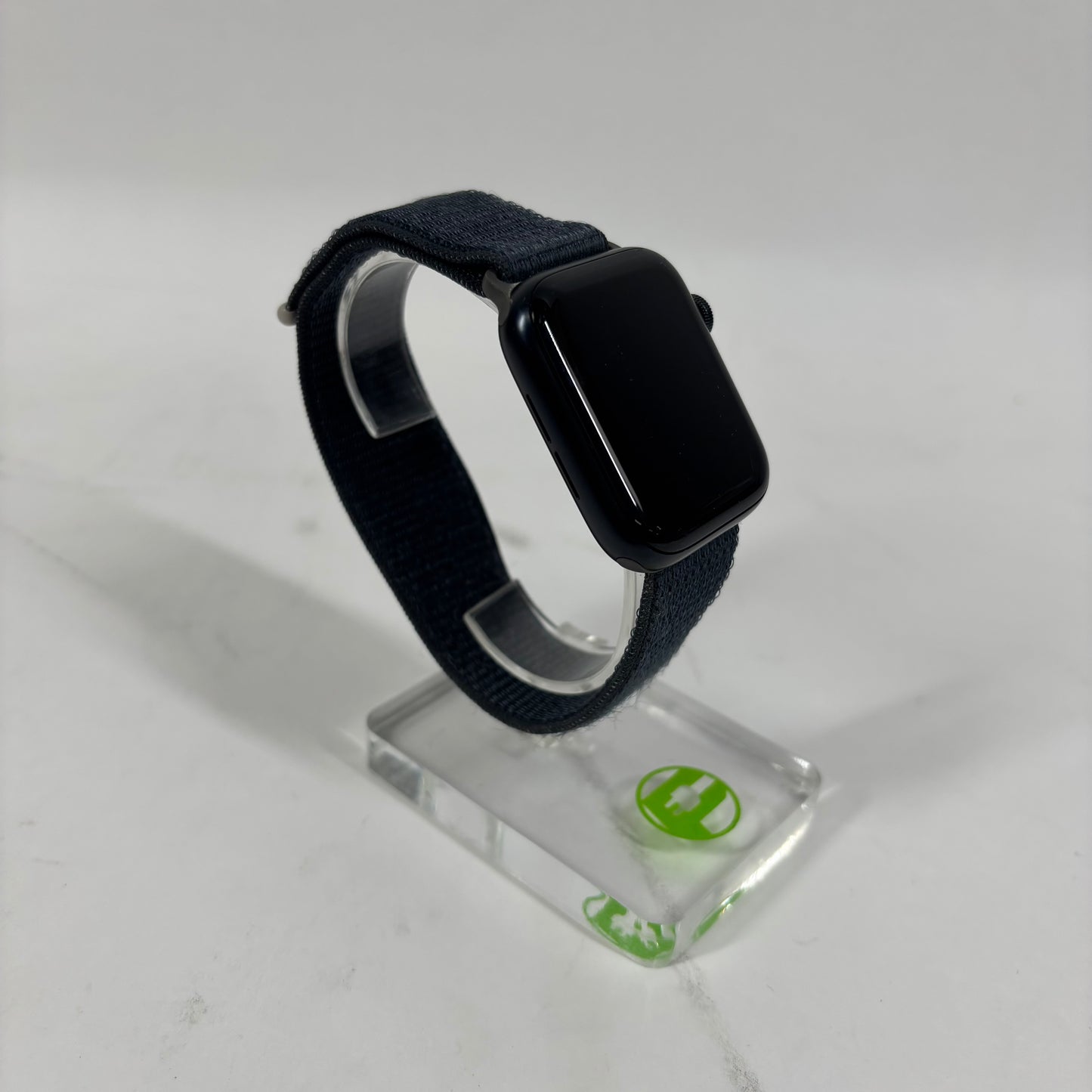 GPS Only Apple Watch SE 2nd Gen 44MM Midnight Aluminum Blue Velcro MNT73LL/A