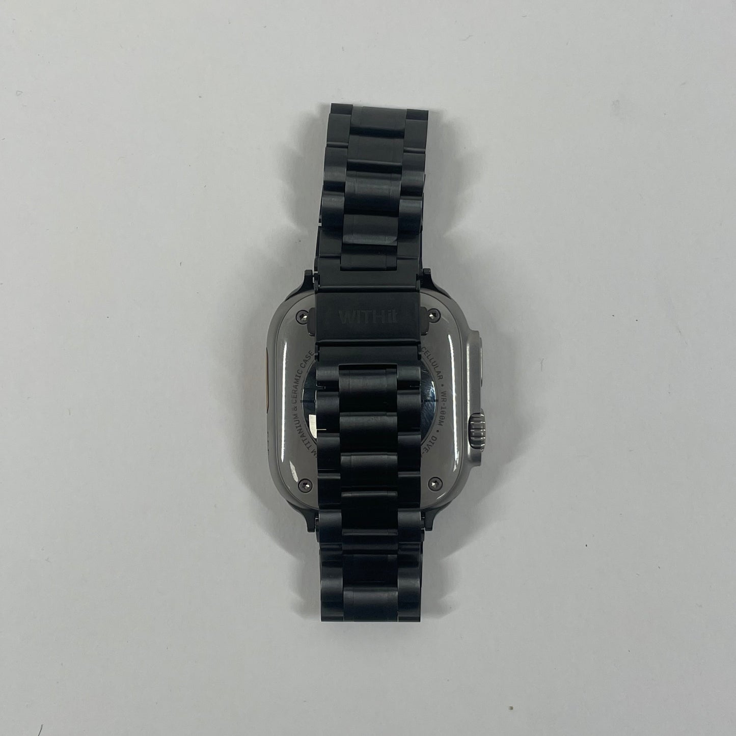 Apple Watch Ultra 3 49MM Natural Titanium Gray Stainless Steel Band MEWK4LW/A