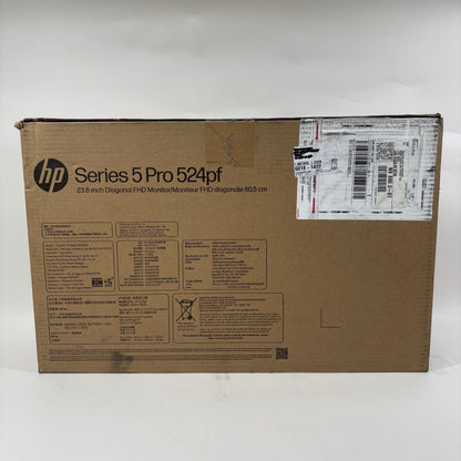 New HP 23.8" Series 5 Pro 9D9L6UT FHD Curved Monitor