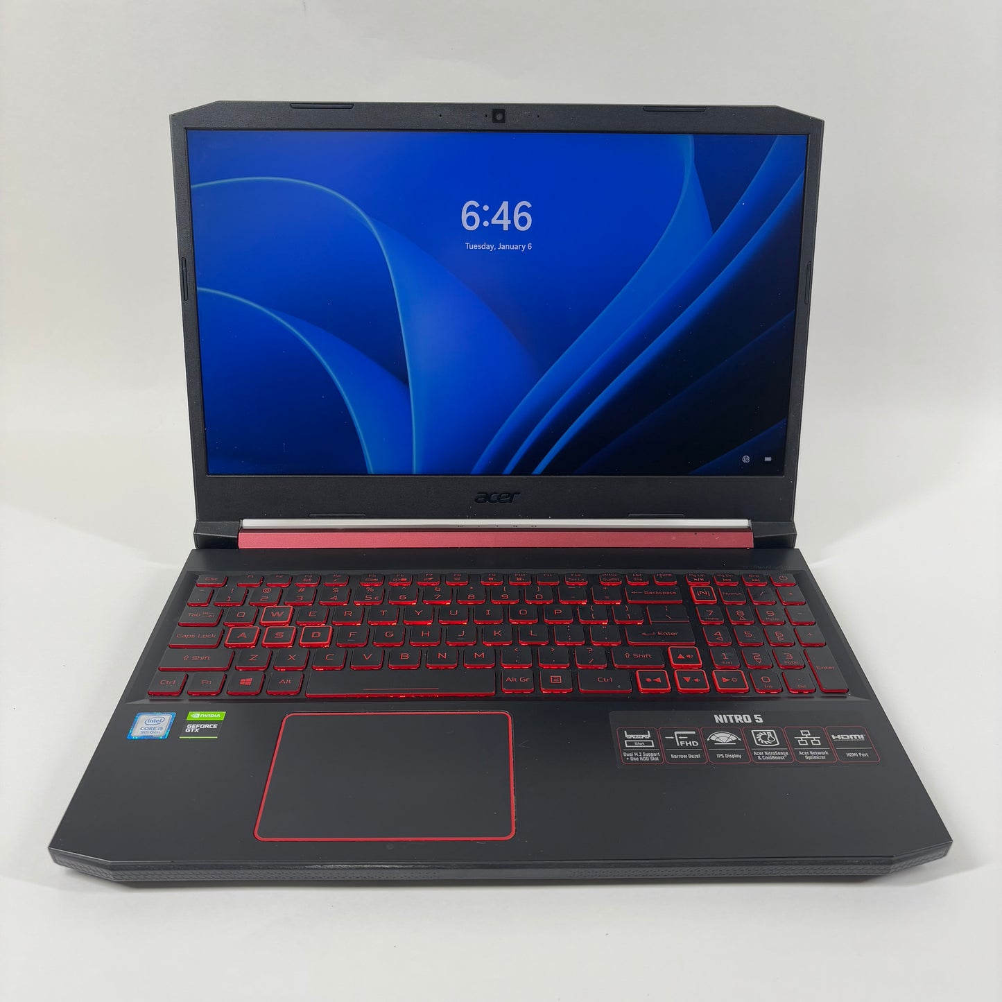 Acer Nitro N18C3 AN515‑54 15.6" i3-9300H 2.4GHz 8GB RAM 256GB SSD
