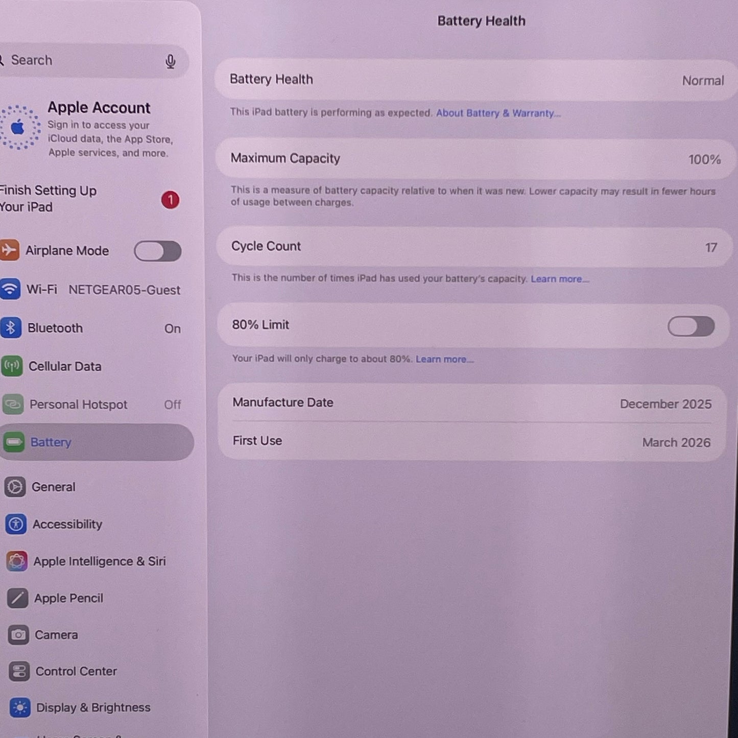 WiFi Only Apple iPad Pro 13" M5 256GB Space Gray ME7W4LL/A