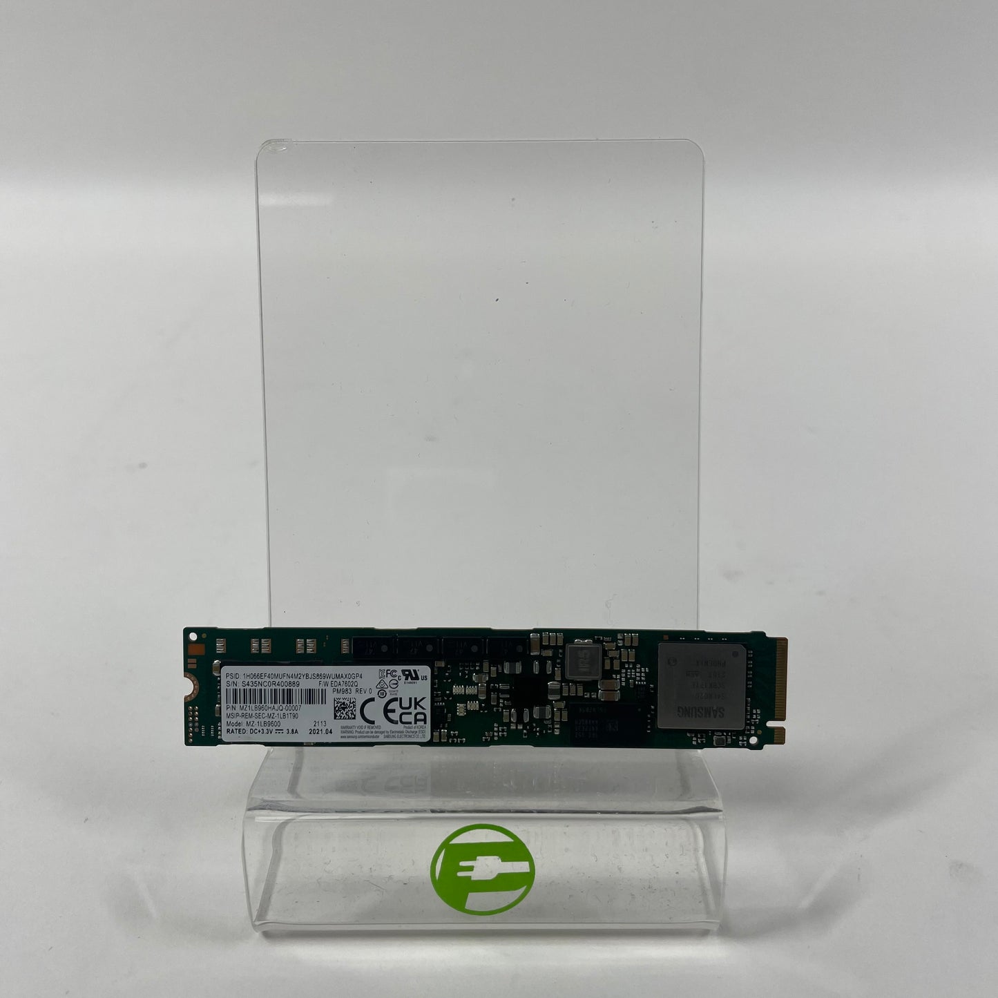 Samsung 22110mm MZ-1LB9600 960GB PCIe 3.0 x4 NVMe SSD MZ1LB960HAJQ-00007