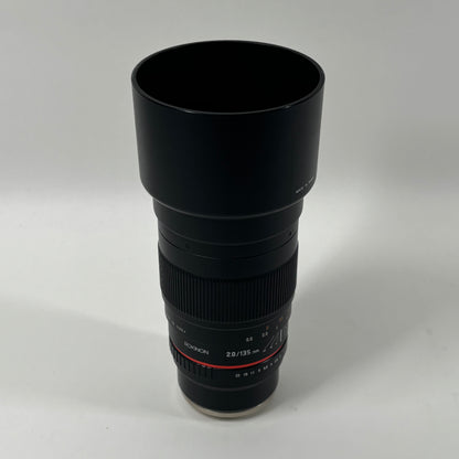 Rokinon Telephoto Lens 135mm f/2.2 ED UMC For Sony E-Mount