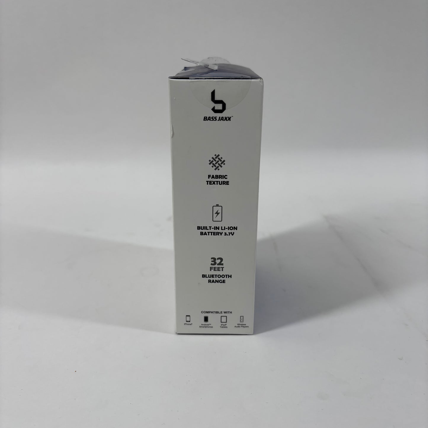 New Bass Jaxx Clip Bluetooth Speaker Blue SP-0261-BLUE