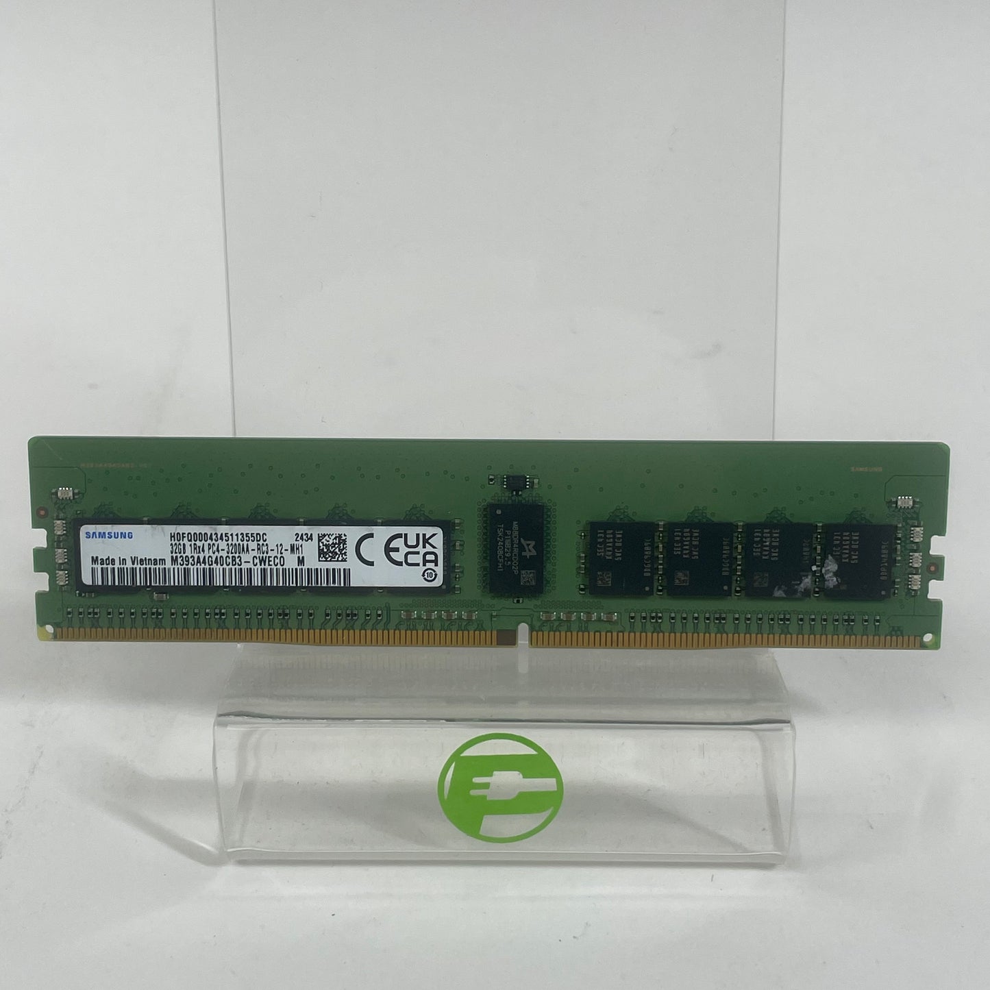 Samsung Server Memory 1Rx4 32GB (1x32GB) PC4 3200MHz SAMSUNG M393A4G40CB3-CWECO