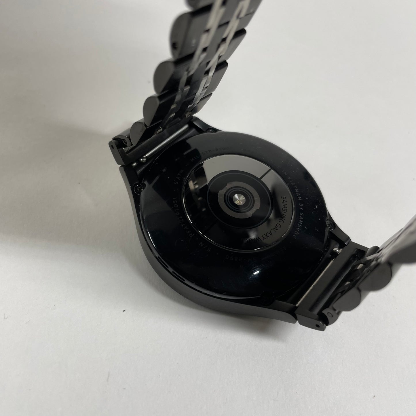 GPS Only Samsung Galaxy Watch4 Stainless Steel Smartwatch SM-R890