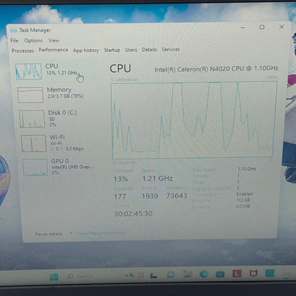 Lenovo Iideapad 14IGL7 14" Celeron N4020 1.1GHz 4GB RAM 64GB SSD