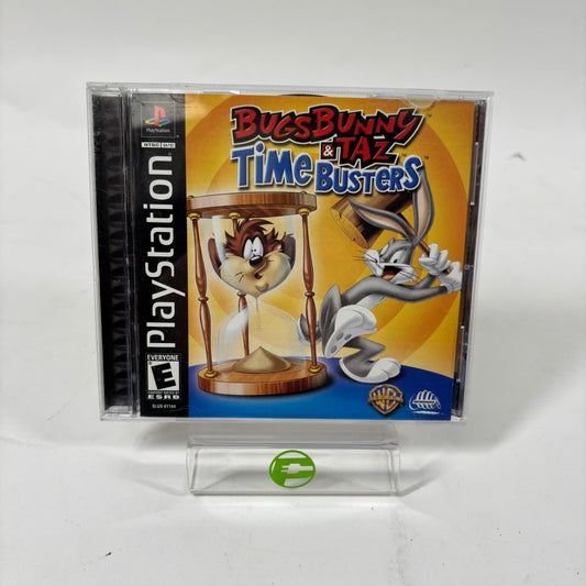 Bugs Bunny & Taz Time Busters (PlayStation 1 PS1, 2000)