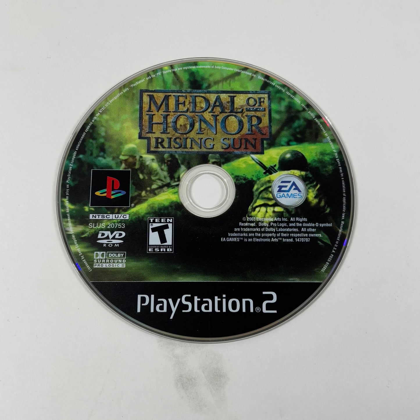 Medal of Honor Rising Sun (Sony PlayStation 2 PS2, 2003)