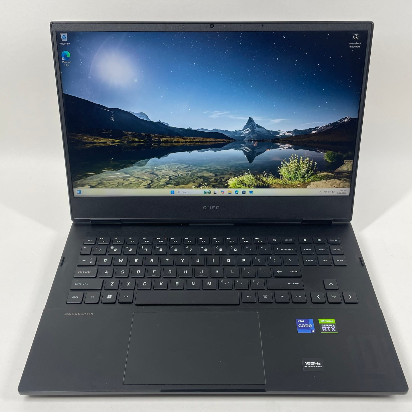 HP Omen 16-K0033DX 16" i9-12900H 2.5GHz 16GB RAM 1TB SSD GeForce RTX 3060