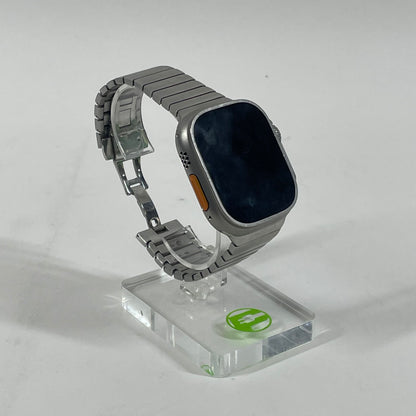 GPS Only Apple Watch Ultra 49MM Natural Titanium Natural Link Bracelet MQF53LL/A