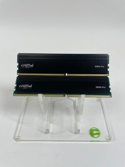 Micron Crucial DDR4 Pro 64GB (2x32GB) RAM DDR4 3200MHz CP32G4DFRA32A.C16FF