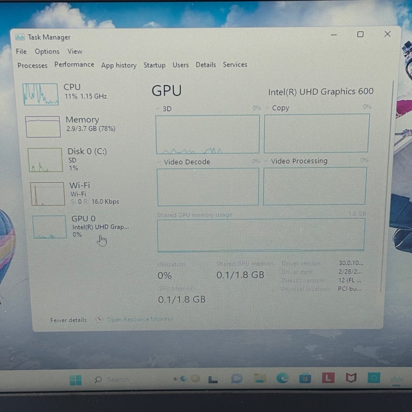 Lenovo Iideapad 14IGL7 14" Celeron N4020 1.1GHz 4GB RAM 64GB SSD