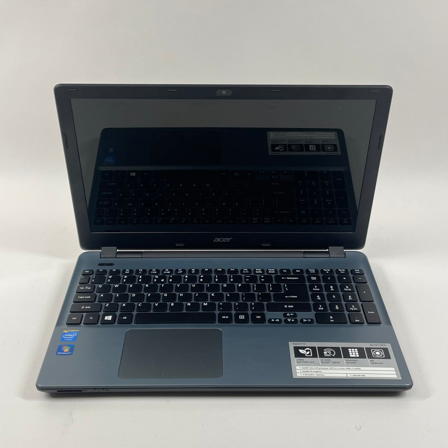 Acer Aspire E 15 ES-531-C01E 15.6" Celeron 2957U 1.4GHz 4GB RAM 500GB HDD