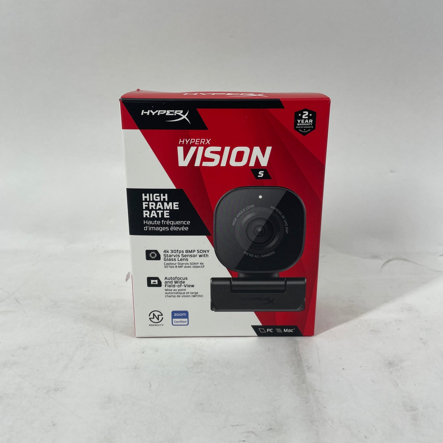 HyperX Vision S 20Hz to 20kHz WebCam 75X30AA