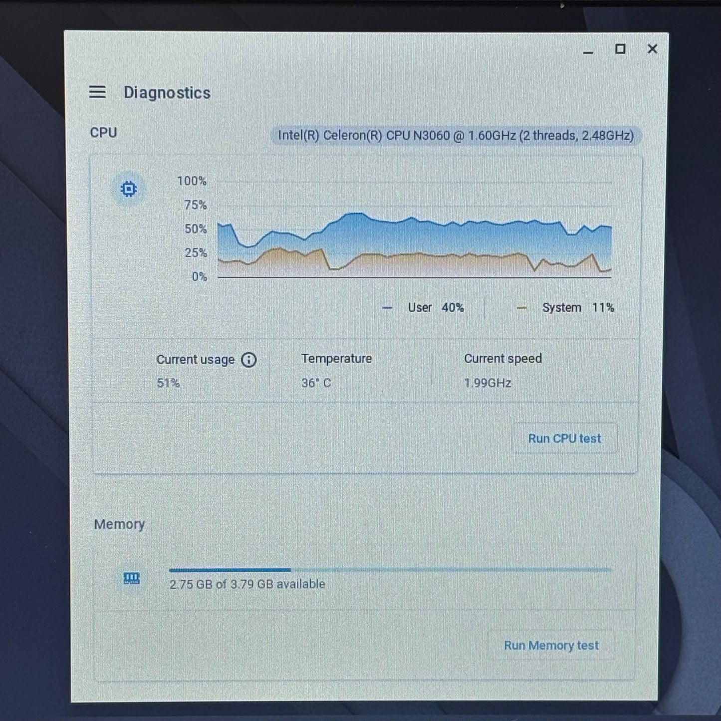 Dell Inspiron Chromebook 3181 11.6-in i3-7130U 4GB RAM 64GB SSD GeForce GT 750M