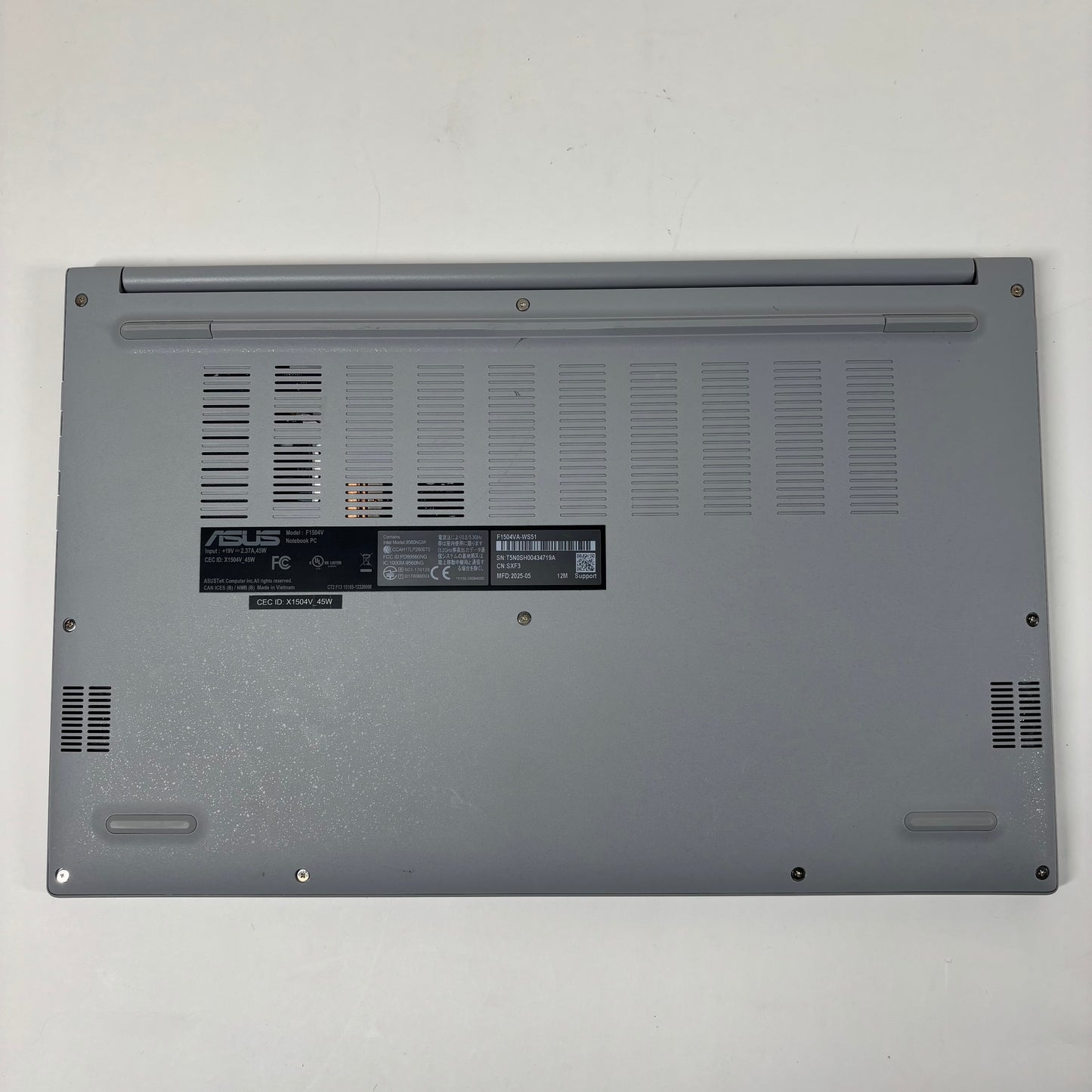 Asus Vivobook 15 F1504V 15.6" i5-1334U 4.4Ghz 16GB RAM 512GB SSD