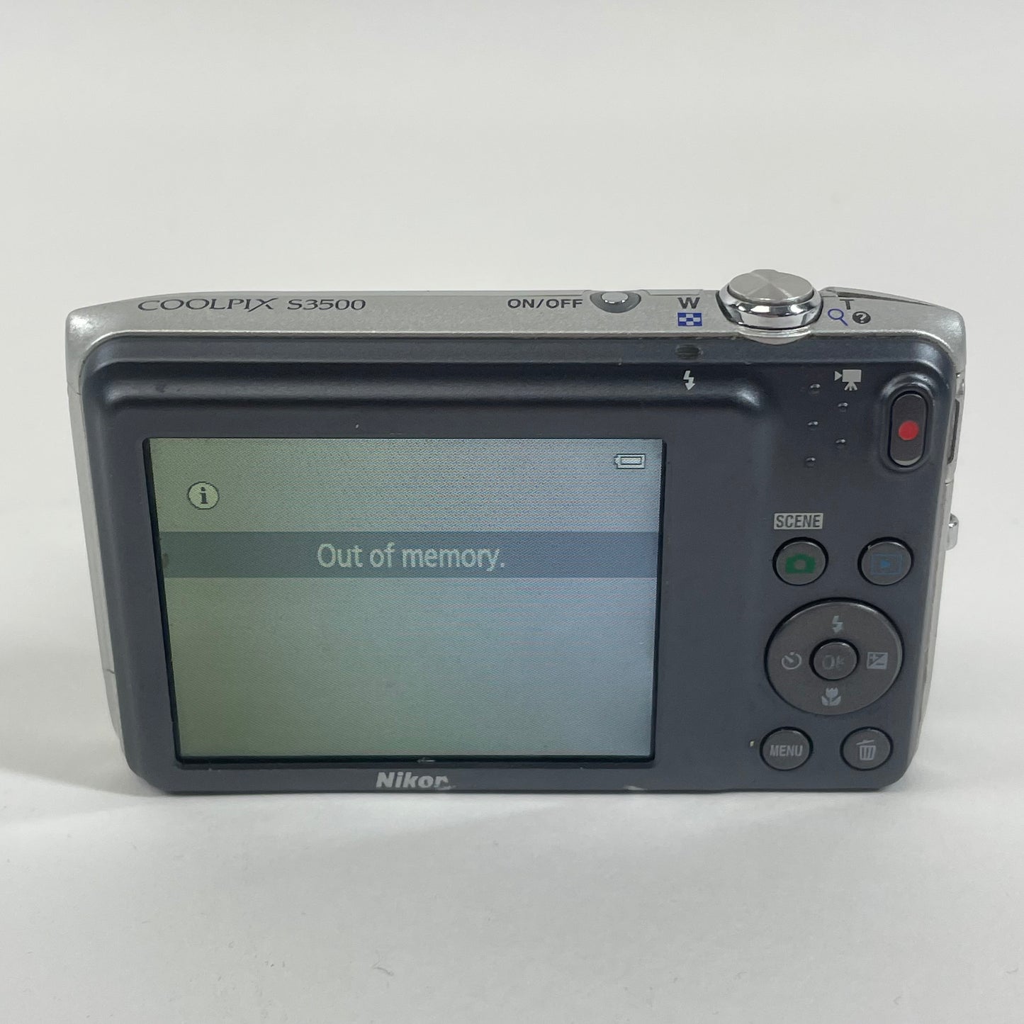 Nikon COOLPIX S3500 20.1MP Digital Point And Shoot Camera