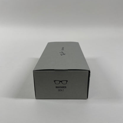 New Ray-Ban Meta Wayfarer Gen 2 Shiny Black Polarized RW4012 AI Smart Glasses