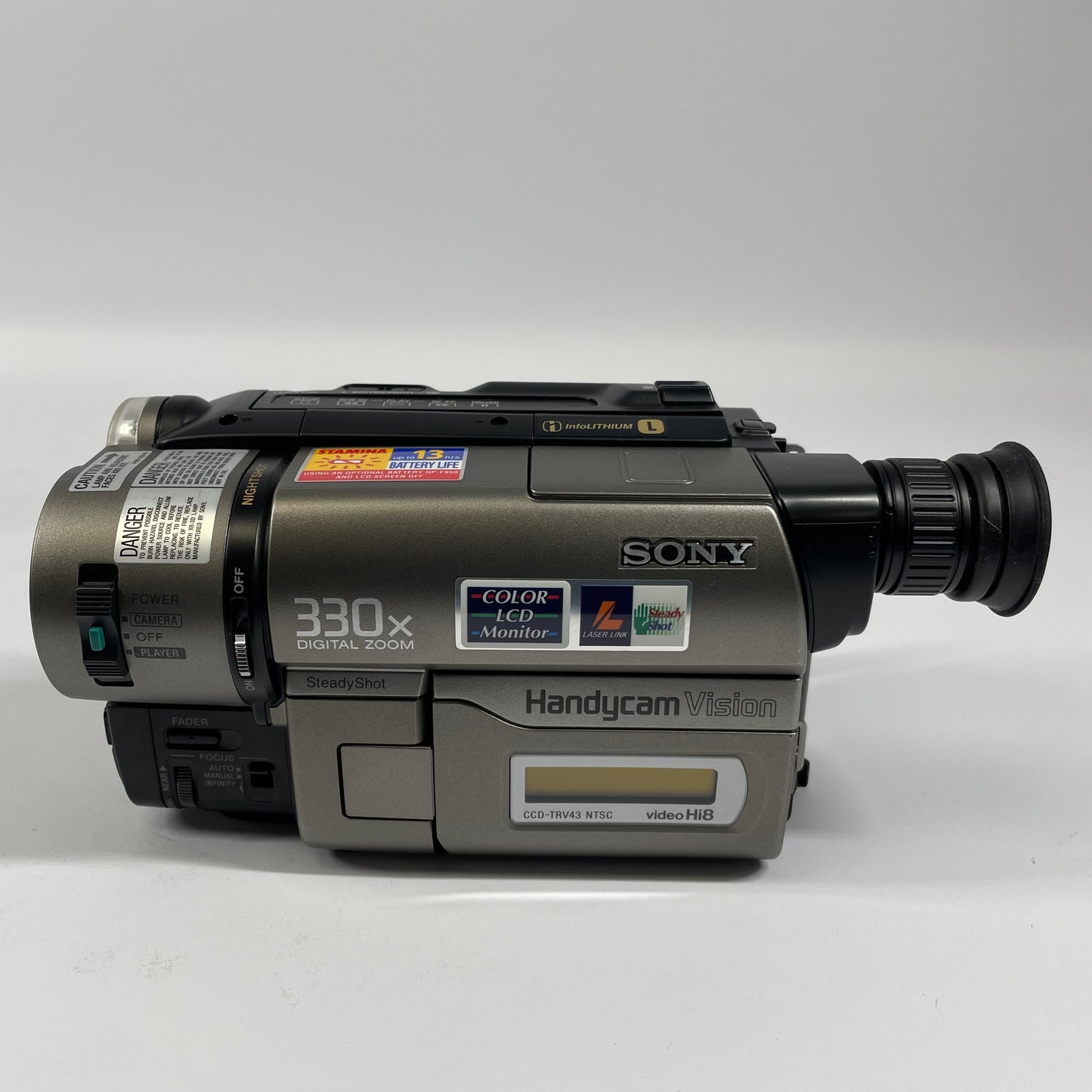 Sony Handycam Vision 0.2 Camcorder CCD-TRV43 NTSC