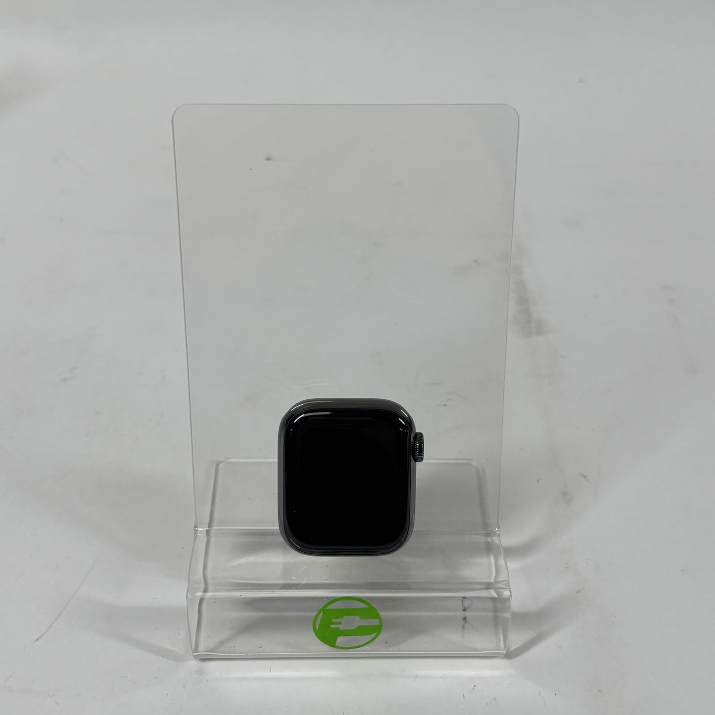 Apple Watch Series 7 41MM Graphite Stainless Steel Abyss Blue Sport Band