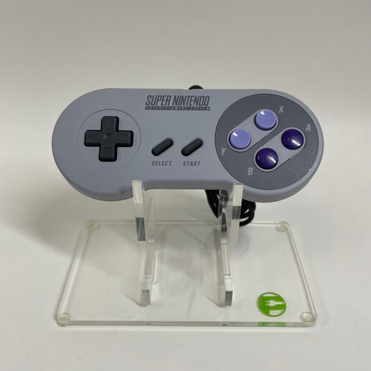 Super Nintendo SNES Original Controller CLV-202 Grey