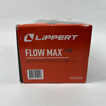 New Lippert Flow Max 12v 12V RV Water Pump  689052 No Seal