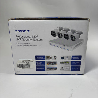Zmodo 720p NVR Network Video Recording Security System  ZM-SS78D9D8-4S-5G-AFD-AM