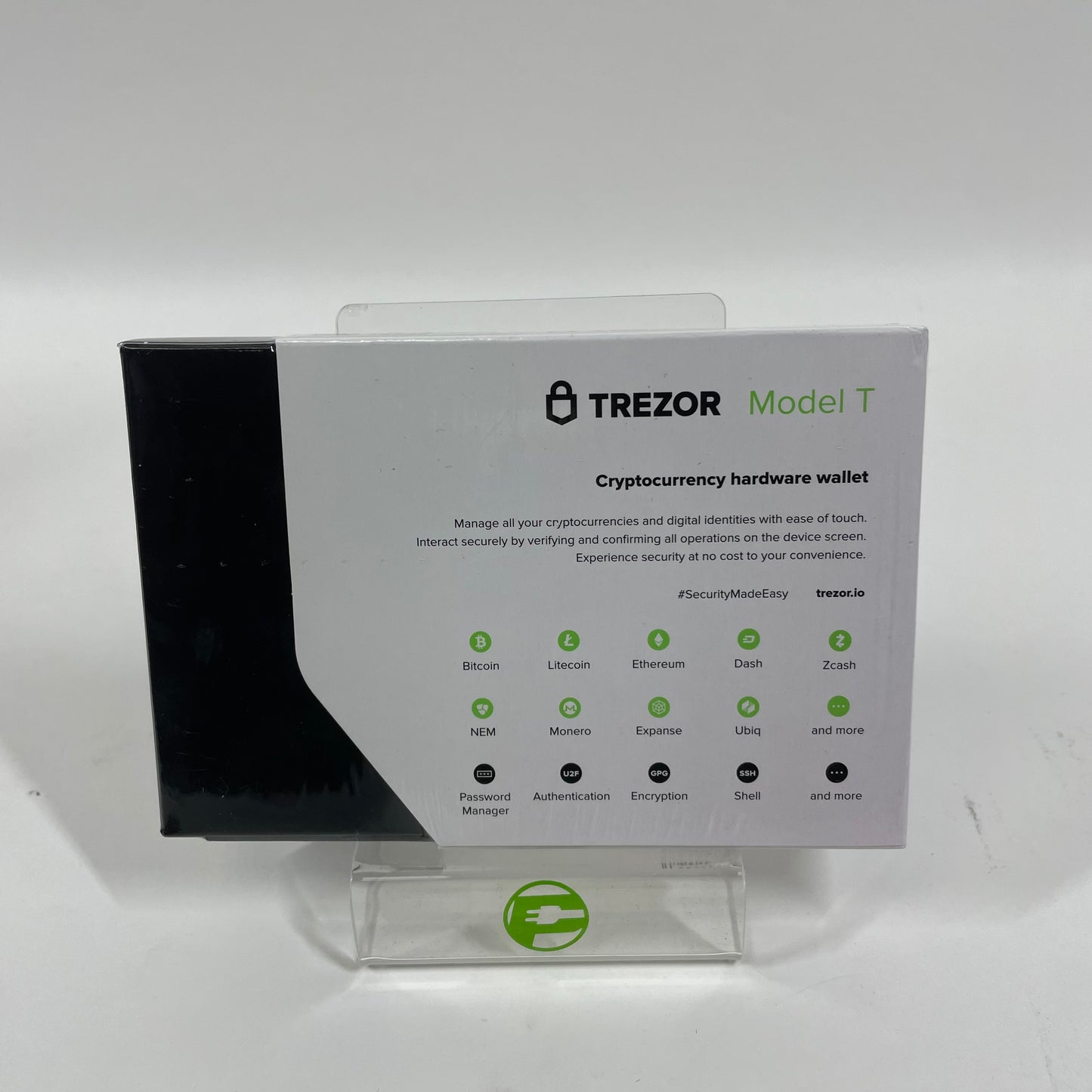 New Trezor Model T 2nd-Gen Hardware Wallet 0211132357095
