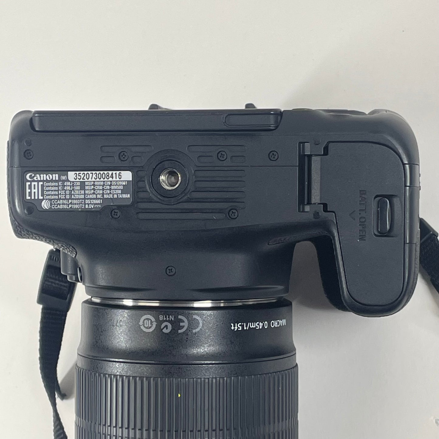 Canon EOS Rebel T7i 24.2MP Digital SLR DSLR Camera with Lens