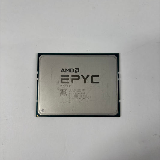 AMD 7232P 3.20GHz 8 Core 100-000000081 16 Thread SP3