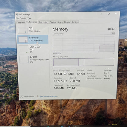 Microsoft Surface Pro 7 12.3" i5-1035G4 2.4GHz 8GB RAM 128GB SSD(With Keyboard)