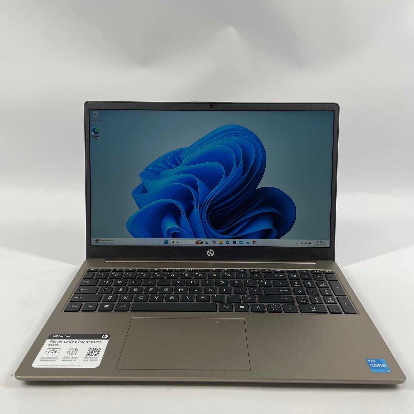 HP Laptop C68GJUA#ABA 15.6" i3-N305 1.8GHz 8GB RAM 256GB SSD