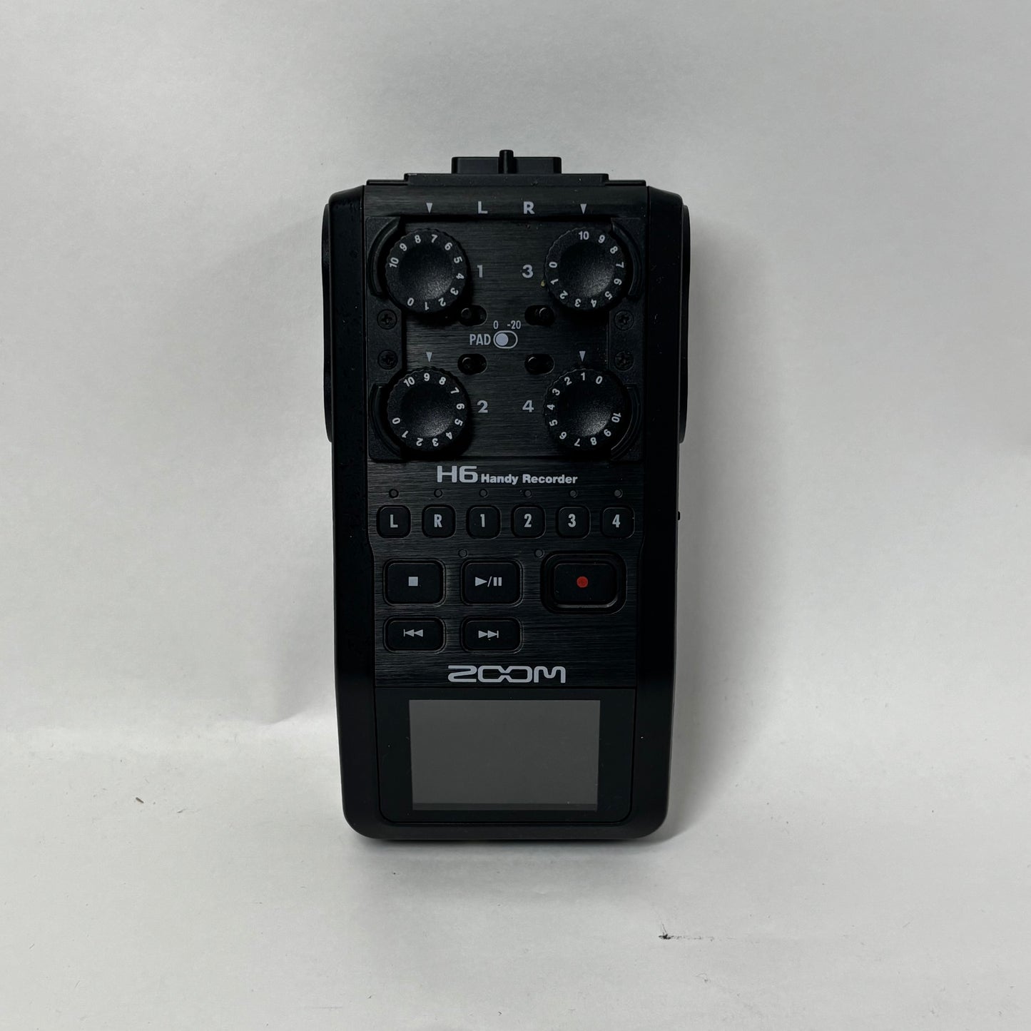 Zoom H6 Handy Recorder Versatile, Portable, 6-Track Digital Audio Recorder ZH6E