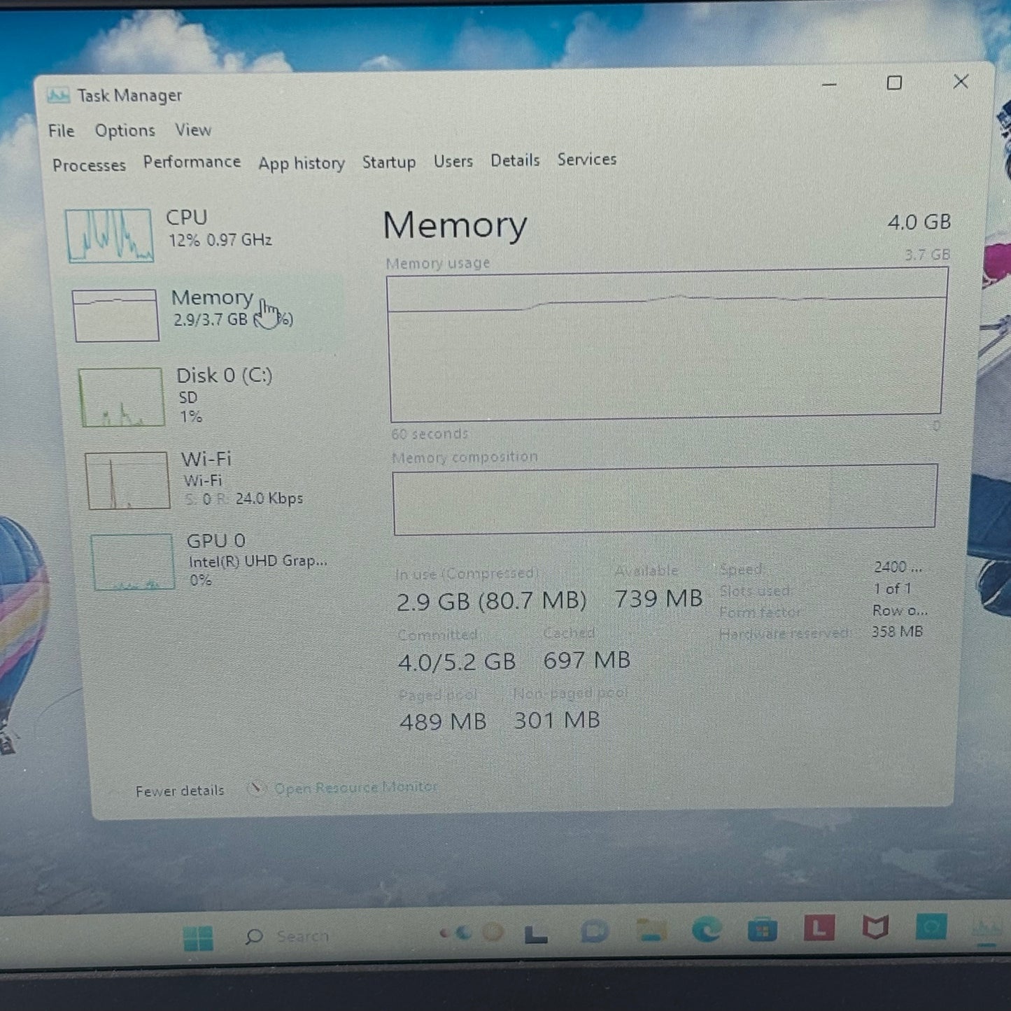 Lenovo Iideapad 14IGL7 14" Celeron N4020 1.1GHz 4GB RAM 64GB SSD