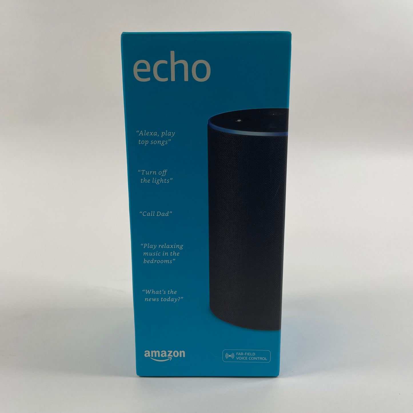 New Amazon Echo 2nd Gen Cylindrical, Smart Speaker Charcoal B06XCM9LJ4