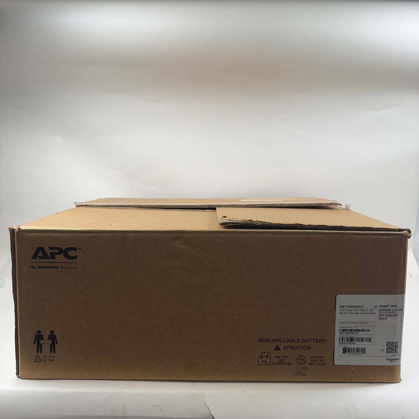 APC SMT 1500RM2UC 1000W Non Modular Uninterruptible Power Supply(Open Box)