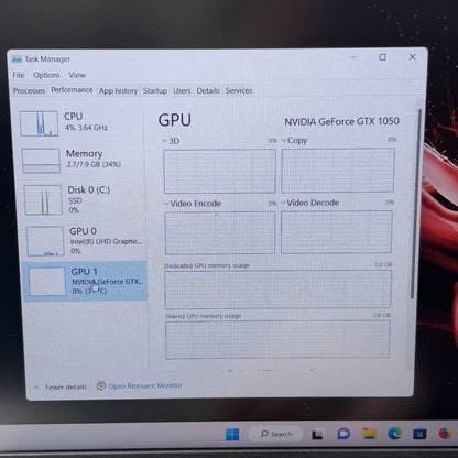 Acer Nitro N18C3 AN515‑54 15.6" i3-9300H 2.4GHz 8GB RAM 256GB SSD