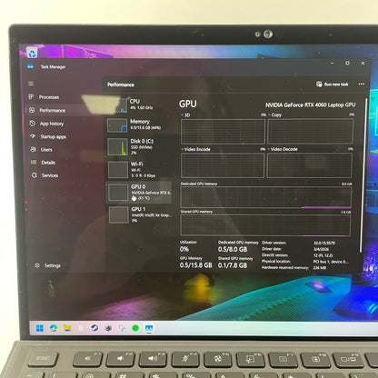 Asus ROG Flow Z13 GZ301VV 13.4" i9-13900H 16GB RAM 1TB SSD GeForce RTX 4060