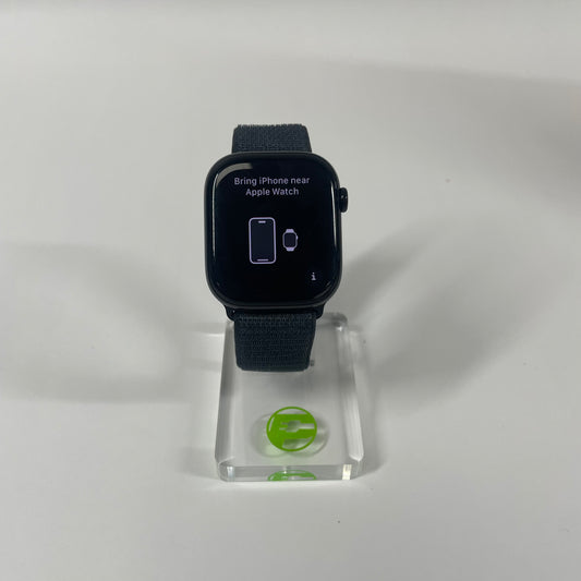 GPS Only Apple Watch Series 10 46MM Dark Blue Aluminum Blue Band MWWF3LW/A