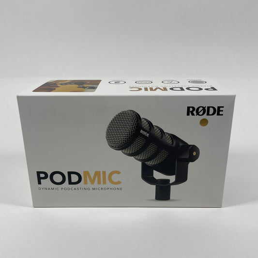 New Rode PODMIC 50Hz to 15kHz Broadcast-Quality Dynamic Microphone PODMIC