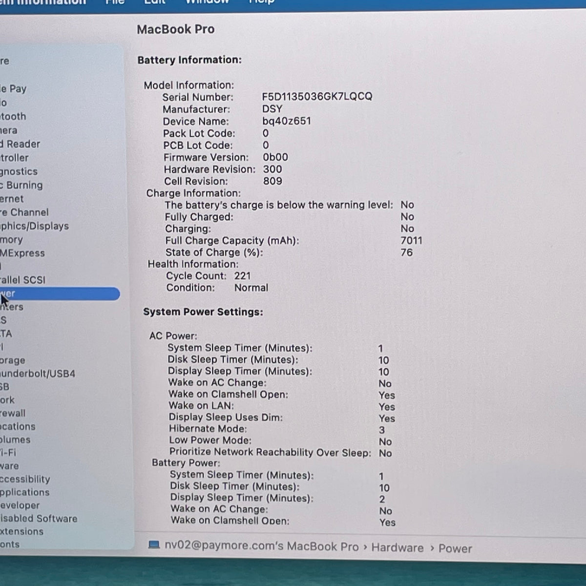 2019 Apple MacBook Pro 16" i9 2.4GHz 64GB RAM 4TB SSD Silver MVVK2LL/A