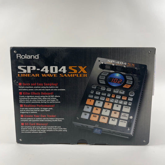 ROLAND SP-404SX Portable, Linear Wave Sampler and Effects Processor SP-404SX