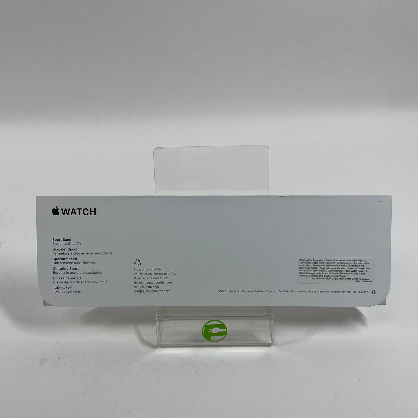 Unlocked Apple Watch Series 10 46MM Rose Gold Aluminum Pink Sport Band MWY73LW/A