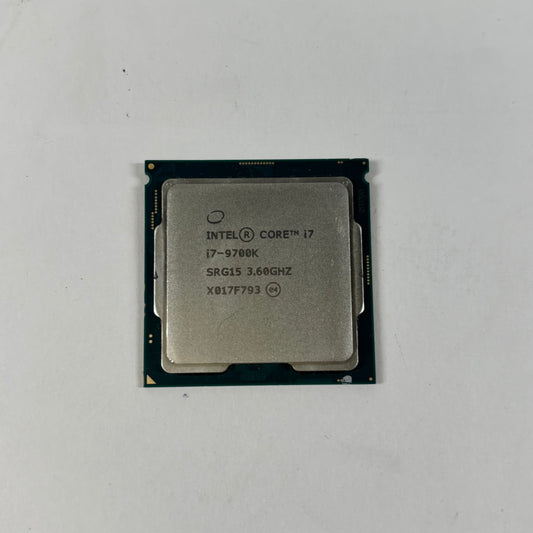 Intel Core i7-9700K 4.9GHz 8 Core BX80684I79700K 8 Thread LGA 1151