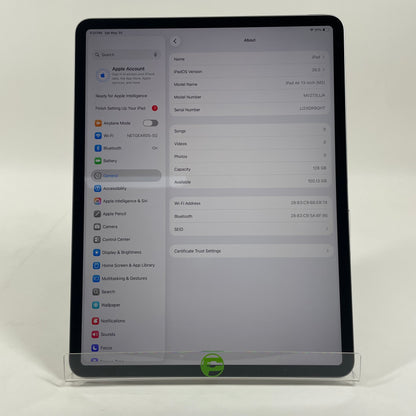 WiFi Only Apple iPad Air 13" M2 128GB Space Gray MV273LL/A