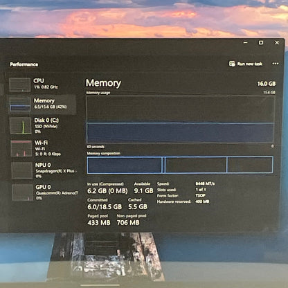 Microsoft Surface Pro 11 Snapdragon X Plus 16GB RAM 256GB SSD without Keyboard