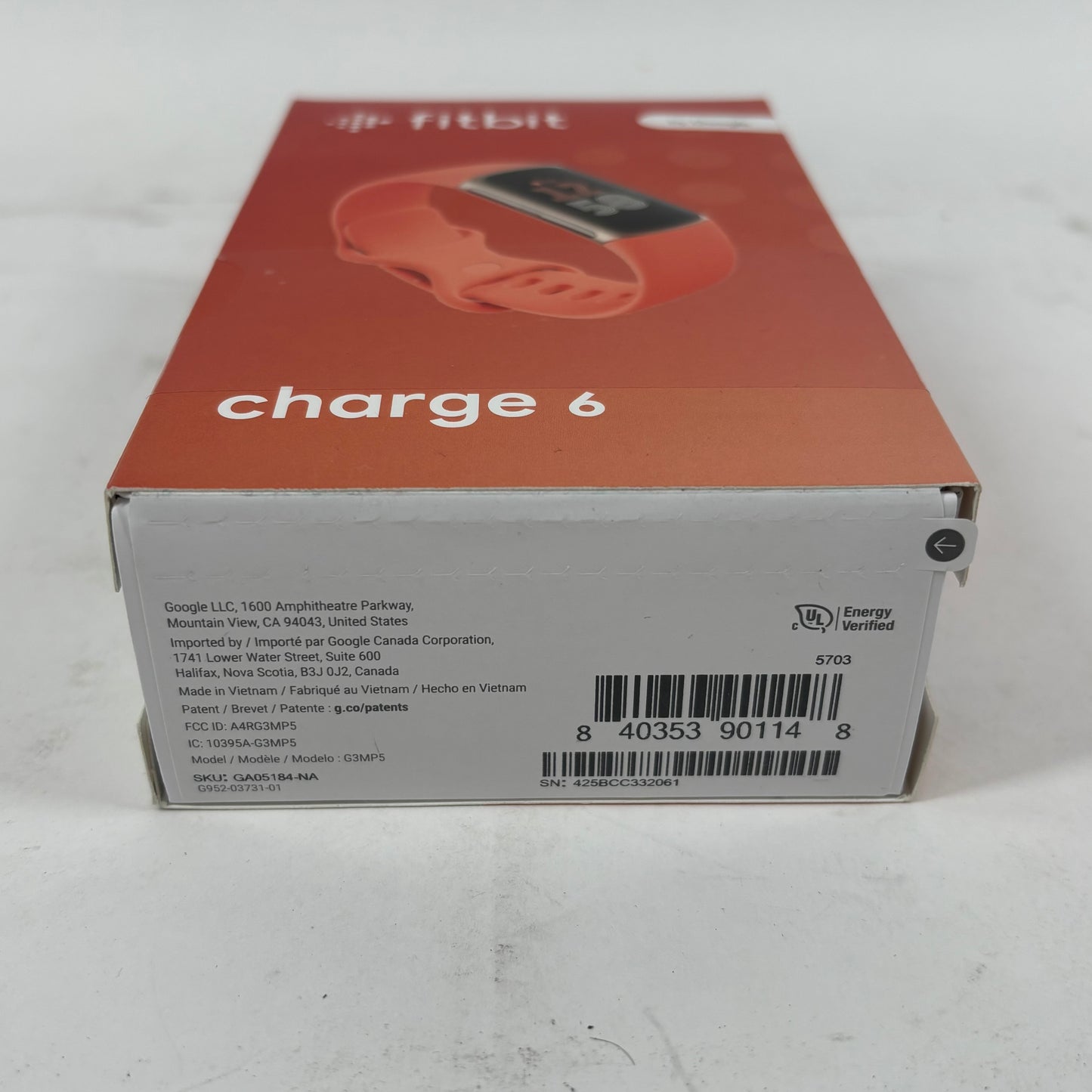 New Fitbit Charge 6 Activity Tracker GA05183-NA